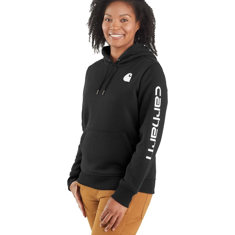 Carhartt Cozy Relaxed Fit Black Graphic Hoodie